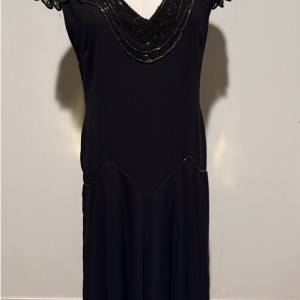 Beaded Art Deco Evening Gown | JoEd Sophisticates  (Medium)8-10 - Picture 7 of 9